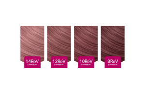 Four different control colors and their codes